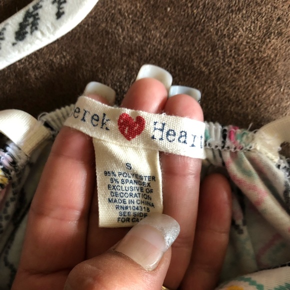 Derek heart Aztec print dress - Picture 4 of 4